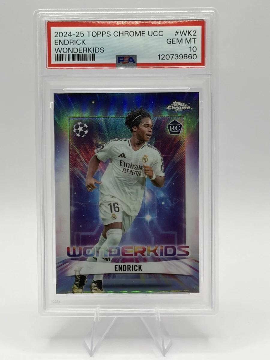 2024-25 Topps Chrome Uefa Club Competitions - Endrick #WK-2 for 