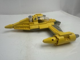 Star Wars Lego Set 7141 Naboo Fighter Ship Plus Qui-Gon Jinn Mini Fig Nice