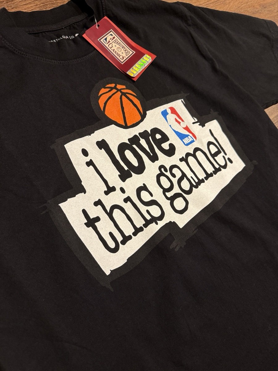 Mitchell & Ness x Just Don Black I Love This Game T-Shirt NBA