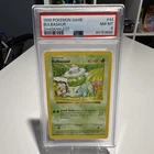 Pokemon TCG Bulbasaur Shadowless Base Set 44/102 English 1999 PSA 8