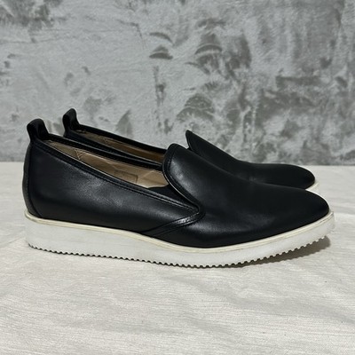 Everlane Leather Street Shoe Womens Size 9.5 Black Slip On Loafer Elevated Basic