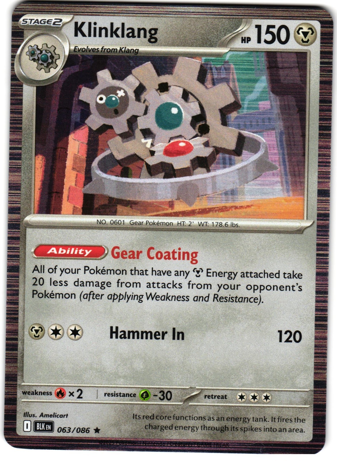 Excadrill EX Holo 46/86 Pokemon SV: Black Bolt