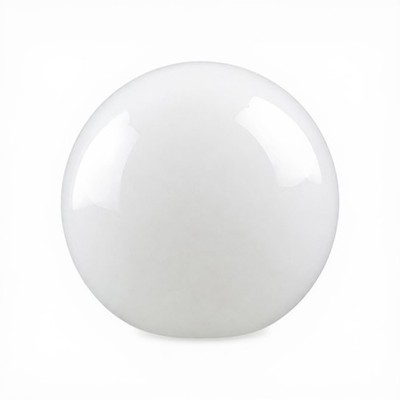 Lampenschirm 250 mm Opal Kugel mit 80 Monteurhals