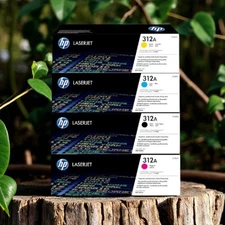 HP 312A High Quality Toner Cartridge – Genuine OEM Black Cyan Magenta Yellow