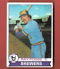1979 Topps Ray Fosse Card, Milwaukee Brewers 'VG+' #51