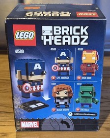 LEGO BRICKHEADZ: Captain America 41589 Retired New Sealed 