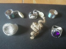 LOTTO ANELLI IN ARGENTO/BIGIOTTERIA