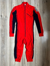 SPORTFUL SUIT CROSS / RACE BIATHLON VINTAGE 1990 ACRYLIC RED SIZE 42