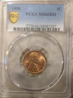 1950  RED PCGS MS-66  Lincoln BU   coin uncirculated cent  Whole Set Listed