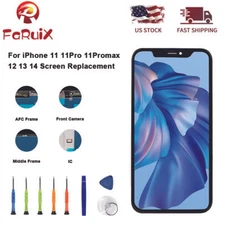For iPhone 11 11 PRO MAX 12 13 14 3D Touch LCD Screen Replacement Display /Tools