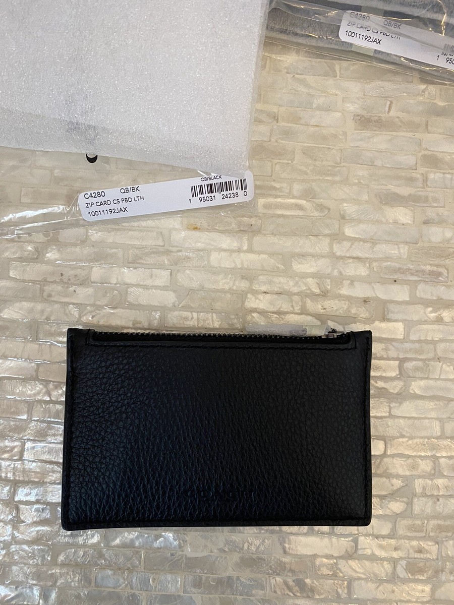 Coach Men's Zip Card Case