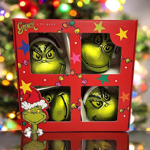 The Grinch Christmas Tree Decoration Set Dr. Seuss Baubles Festive Hanging decor - Picture 5 of 21