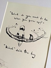 THE BOY MOLE FOX AND HORSE WHAT DO YOU WANT TO BE WHEN YOU GROW UP MACKESY PAGE