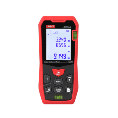 UNI-T LM100A Mini Laser Distance Meter Handheld Infrared Measuring Instrument  K