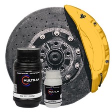 MULTILAK BREMSSATTELLACK RAL1017 GELB Bremssattel Lack hitzebeständig GLANZ