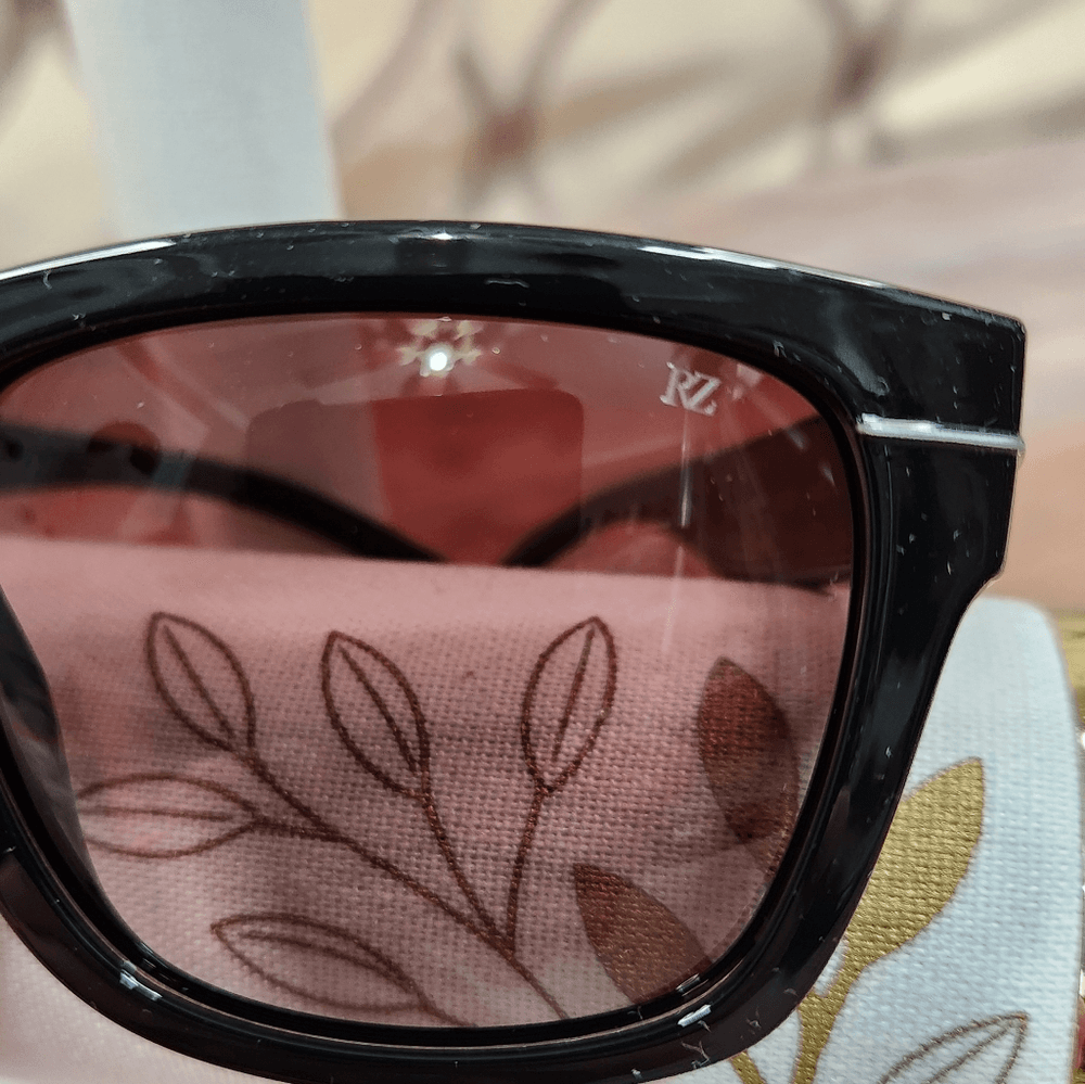 Rachel Zoe Fawn Sunglasses Black Rachel Zoe Fawn Sunglasses Black NWT | eBay main image 2