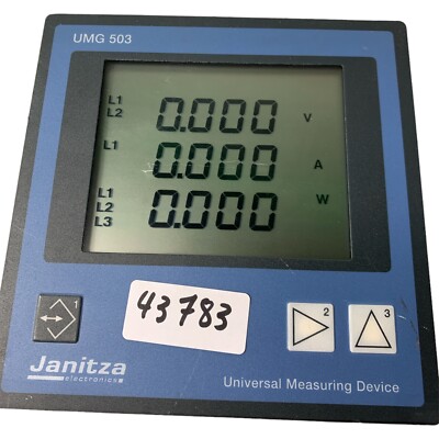 Janitza UMG 503L 5207017 Universal Measuring Device