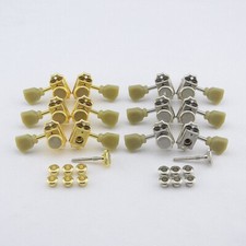 1 Set Vintage Deluxe Kluson Style Locking Guitar Machine Heads Tuners