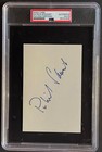Patrick Stewart (Star Trek) vintage signed 4x6 index card PS