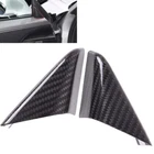 Real Dry Carbon Fiber Inner Window Base Triangle Trim Cover Fits 12-19 911 991