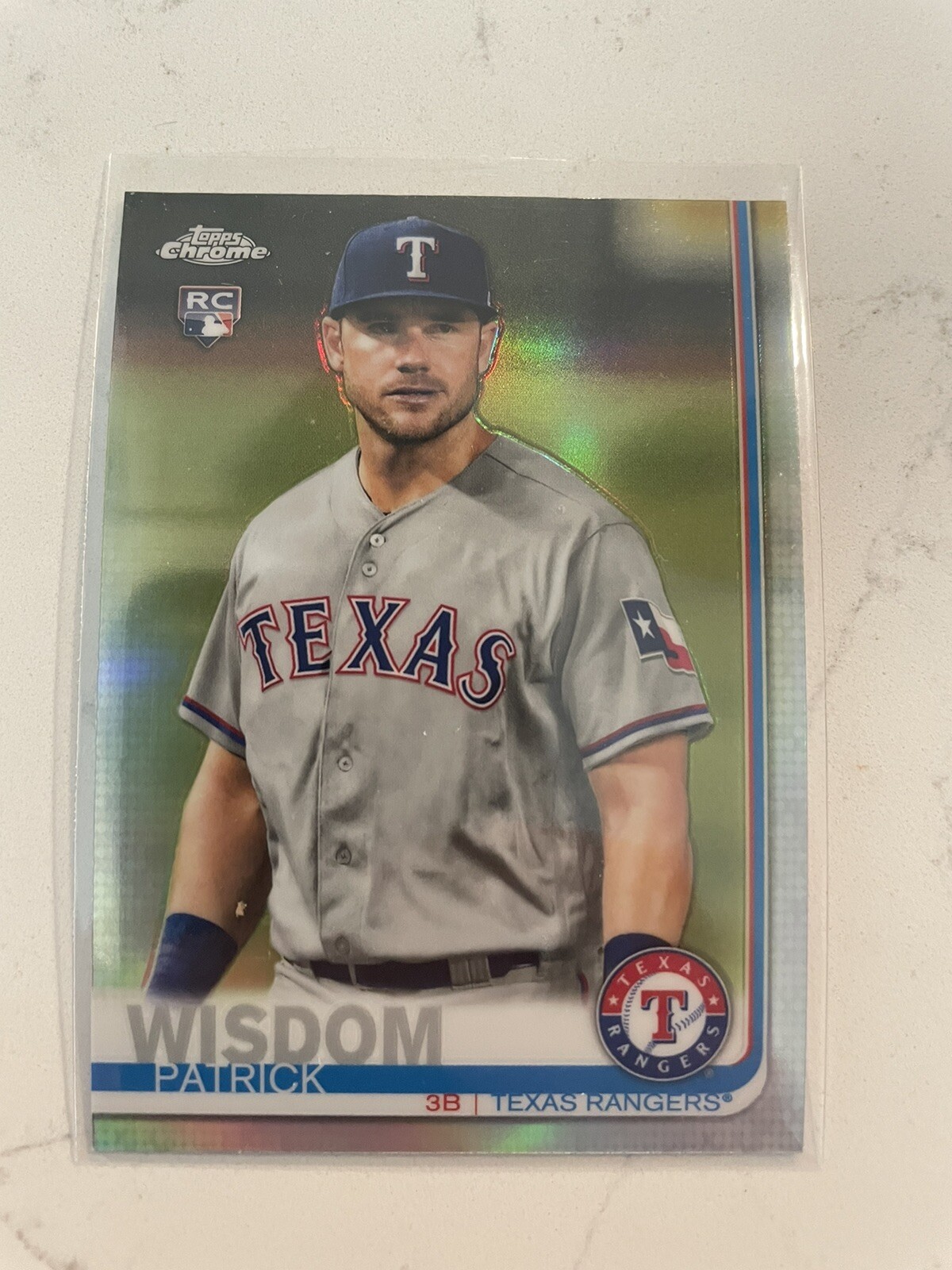 2019 Topps Chrome Patrick Wisdom #146 Refractor Parallel Rookie RC Cubs 🔥📈
