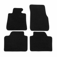 Velour FußMatten Automatten FüR Bmw 3Er F30 2012-2018 4-Tlg Schwarz