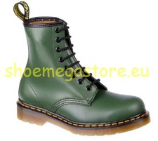 Dr Martens 8 Trou 1460 Vert 11822207 Classique Doc