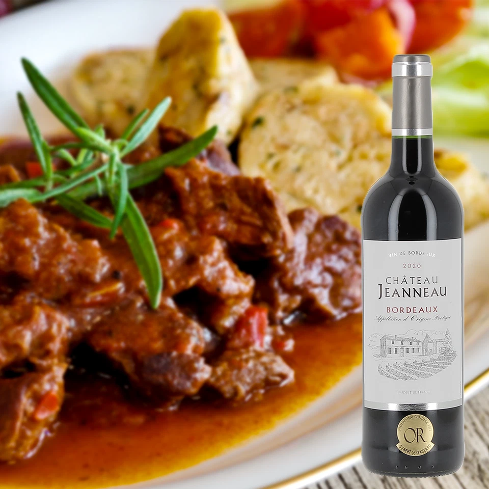 Chateau Jeanneau Bordeaux, 2020, sortenreines Weinpaket (6x0,75l) - Bild 3 von 4