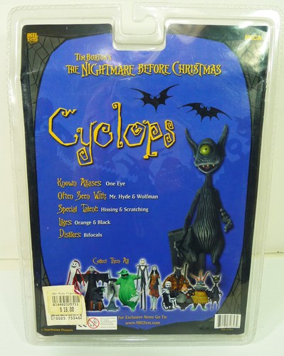 Juego de Figuras Pesadilla antes de Navidad CICLOPS (2005) Serie 3 ¡SIN ABRIR!¡! - Imagen 5 de 5