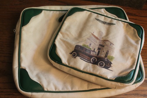 Vintage Pebble Beach Concours d’Elegance Lap Top case + makeup case, KB Lincoln - 第 2/2 張圖片