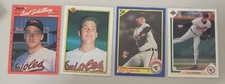 Curt Schilling Rookie Card lot 4 Donruss Score 1990 rc upper deck Bowman