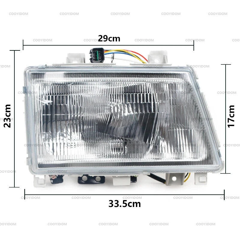 Faro izquierdo lámpara indicadora delantera para Mitsubishi Canter FUSO FE 2005-2011 7/8 Foto 4 de 4