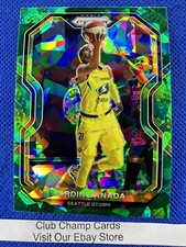2021 #24 Jordin Canada Panini WNBA Panini Prizm Green Ice Prizm Storm