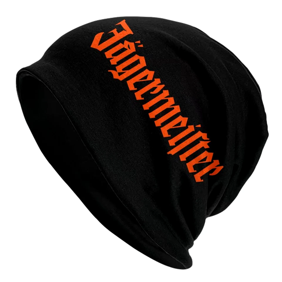 Jägermeister Kappe Mütze Beanie schwarz orange - Bild 2 von 4