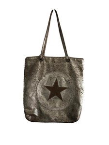 converse silver bag