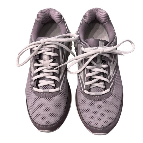 Brooks Addiction Walker Suede Shark Alloy Oyster Extra Wide Women’s Size 8 2E - Picture 10 of 10