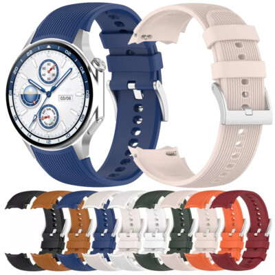 For Oppo Watch X/OnePlus Watch2 Strap Replacement Silicone Wrist Band Strap Band