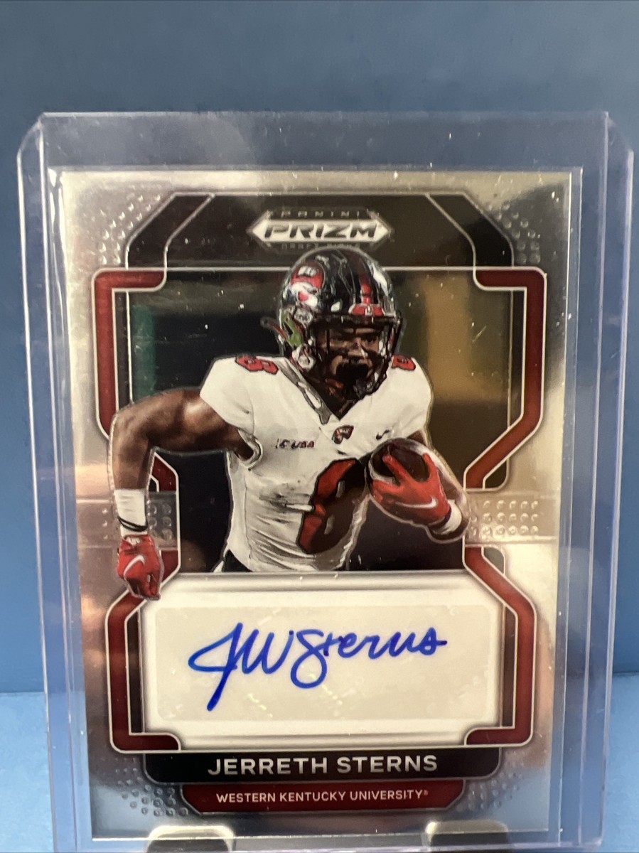 2023 Panini Prizm Draft Picks Autographs Jerreth Sterns Western 