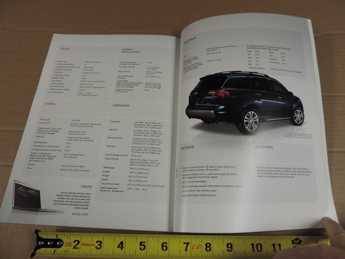 2009 Acura MDX sales brochure 38 page ORIGINAL literature catalog - Picture 3 of 4