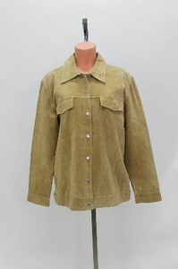 Camicia 166 da Camel passeggio scamosciata Camicia Large pelle beige Camicia P Cappotto L in f8q4q