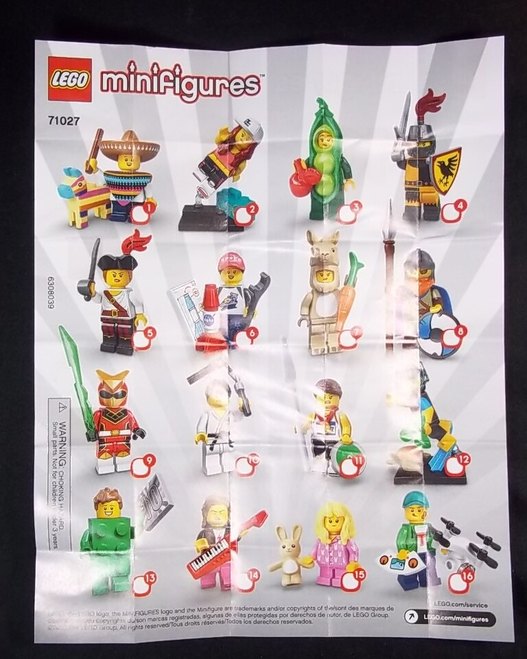 Lego 71027 Series 20 Open Blind bag minifigure Choose from Menu | eBay