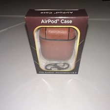 NEW AirPod Case Fits Generation 1  2 With Carrying Hook And Soft Leather Feel