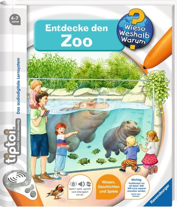 Thumbnail - Ravensburger 32920 Tiptoi® Wieso? Weshalb? Warum? Entdecke Den Zoo
