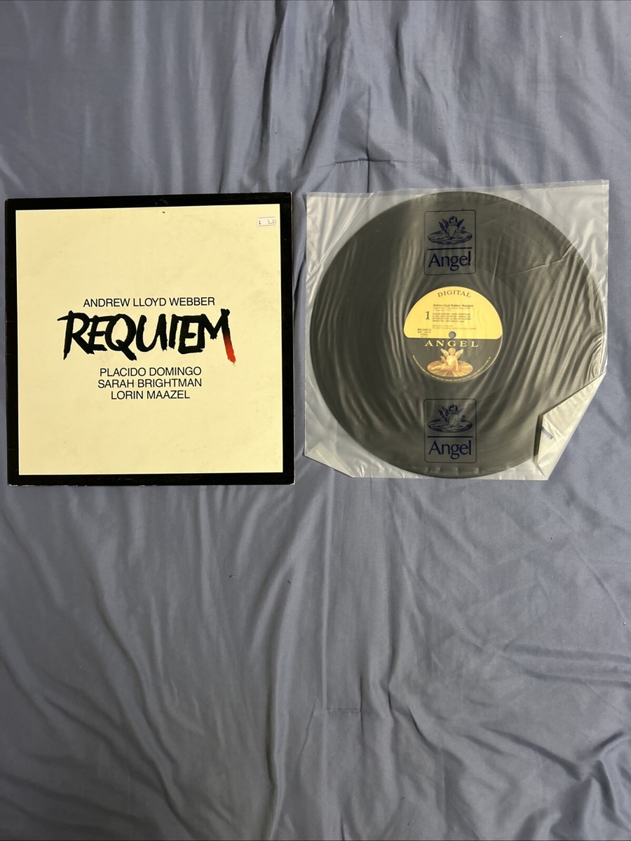 ANDREW LLOYD WEBBER-Requiem-Vinyl LP-Placido Domingo. Sarah