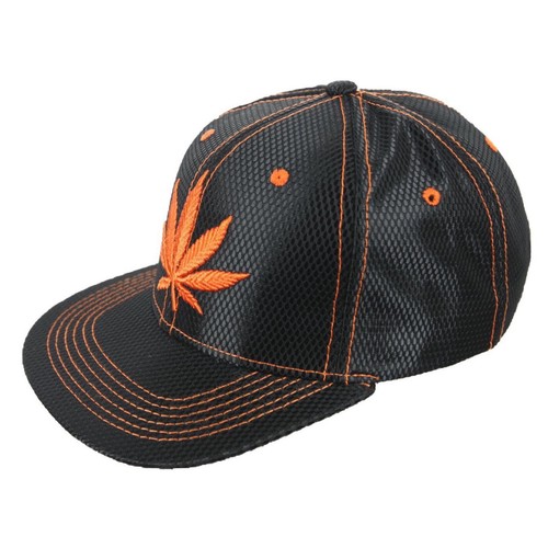 Marijuana Baseball Cap Weed Hat Cannabis Snapback Snake Skin Hats Hip Hop Caps - Picture 26 of 33