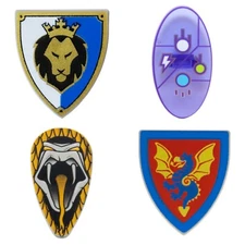 Lego MINIFIGURE ACCESSORY, SHIELD,  PICK COLOR / TYPE