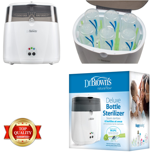 Esterilizador de Biberones Electrico Mamadeira Pachas Mamilas Dr