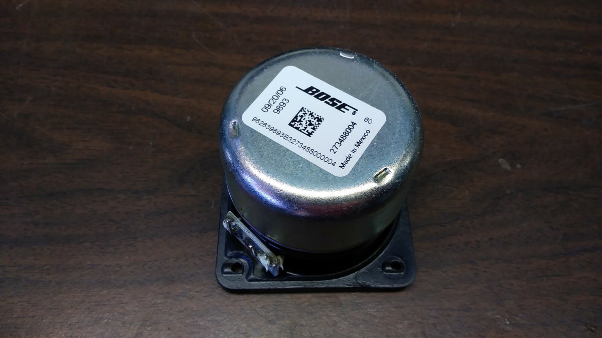 Bose OEM Speaker Tested 4 Ohms 273488004 | eBay Bose OEM Speaker Tested 4 Ohms 273488004 | eBay