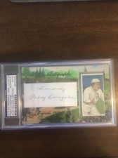 Paddy Livingston 25/35 Auto/T206 Card 2015 Historic Autographs Originals 1909-12