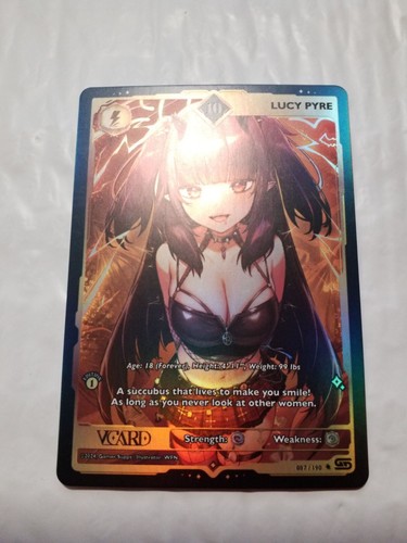 Gamersupps VCARD Rising Stars 1st Edition Holo 10 Lucy Pyre